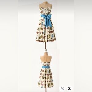 Anthropologie butterfly dress